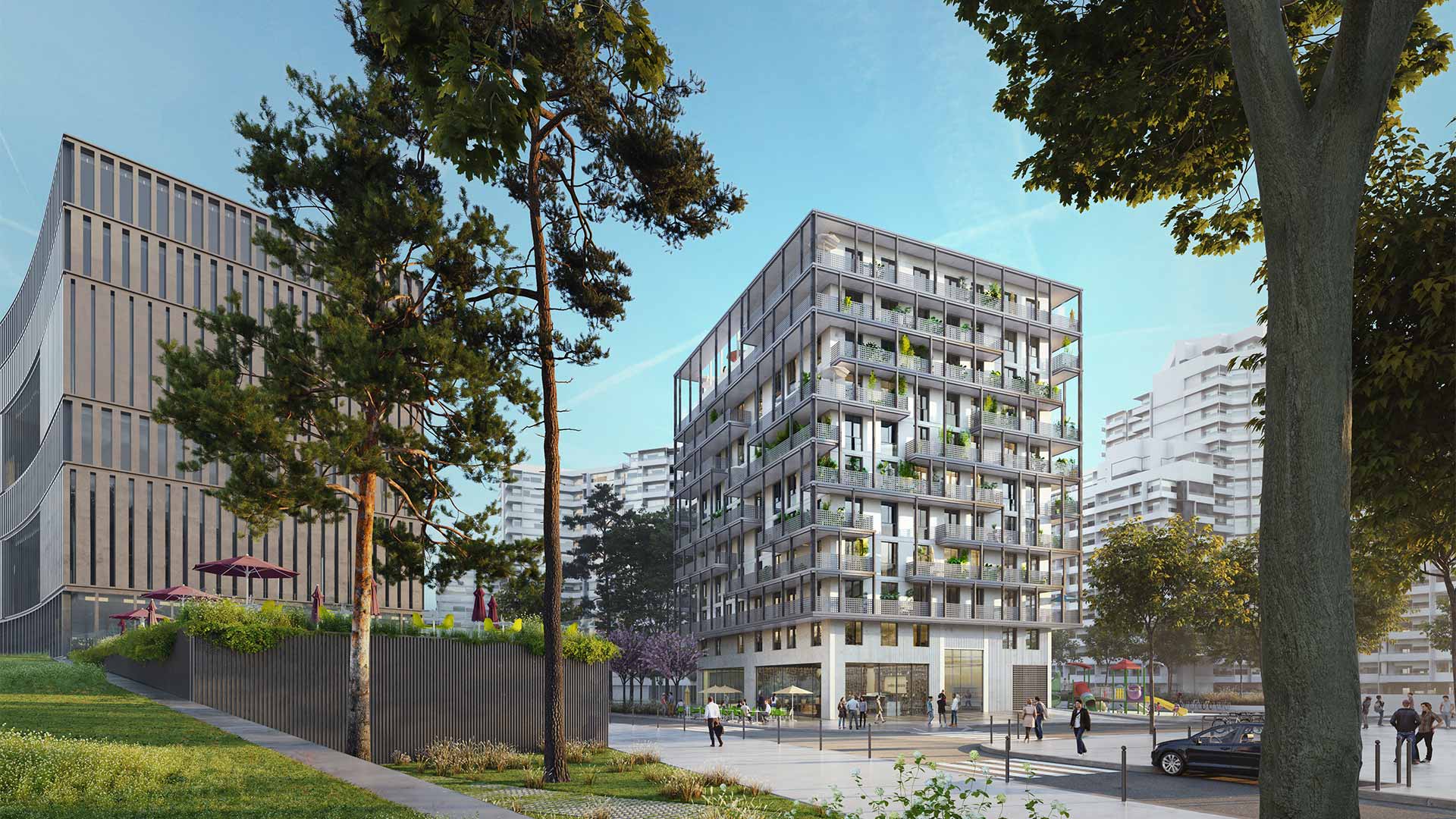 Programme Immobilier Neuf Arche Horizon de Nanterre Kaufman Broad