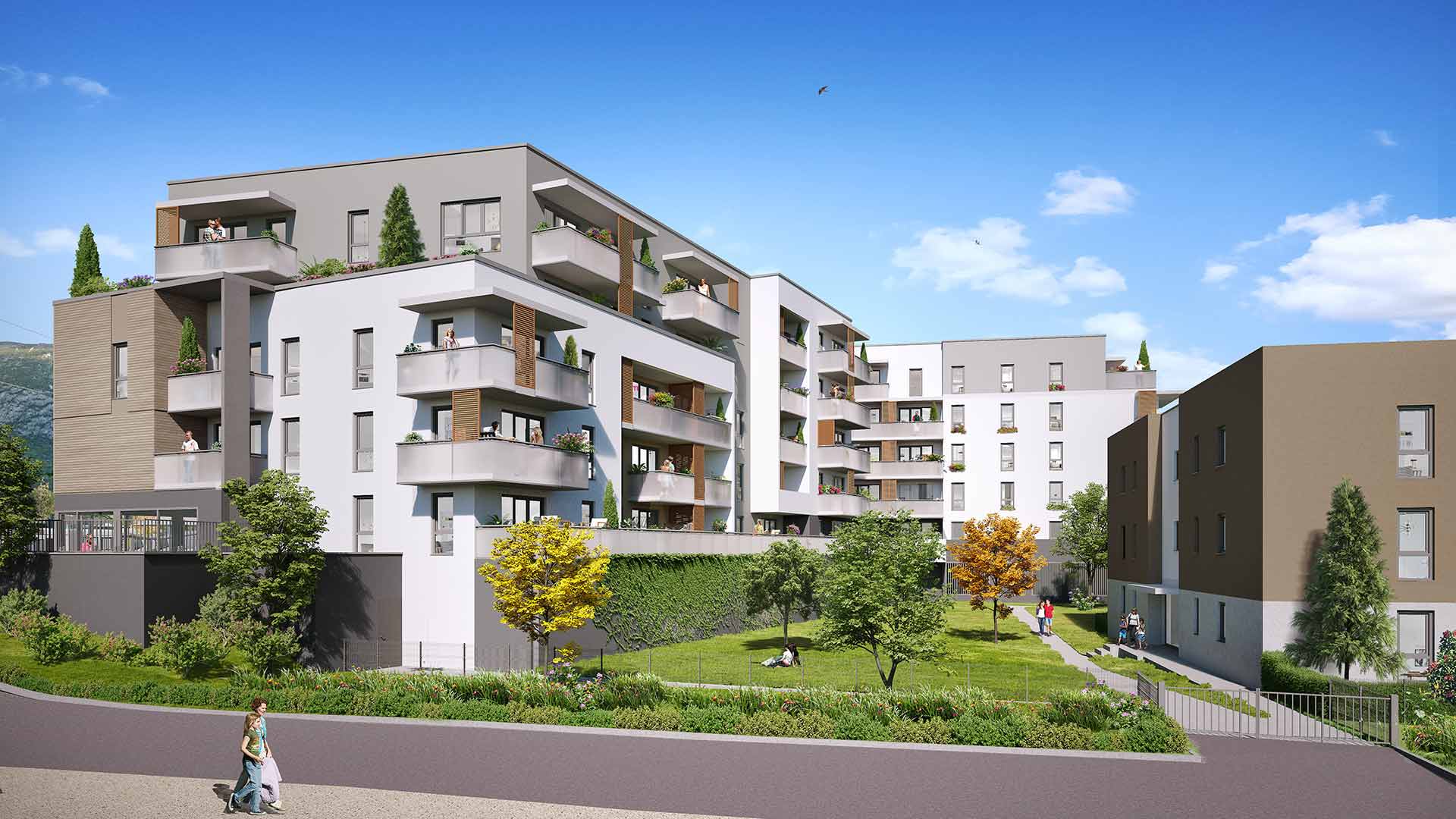 Programme Immobilier Neuf Esprit Vence A Saint Egreve Kaufman Broad